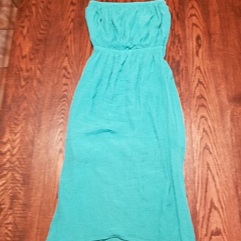 Women's hi low tube dress